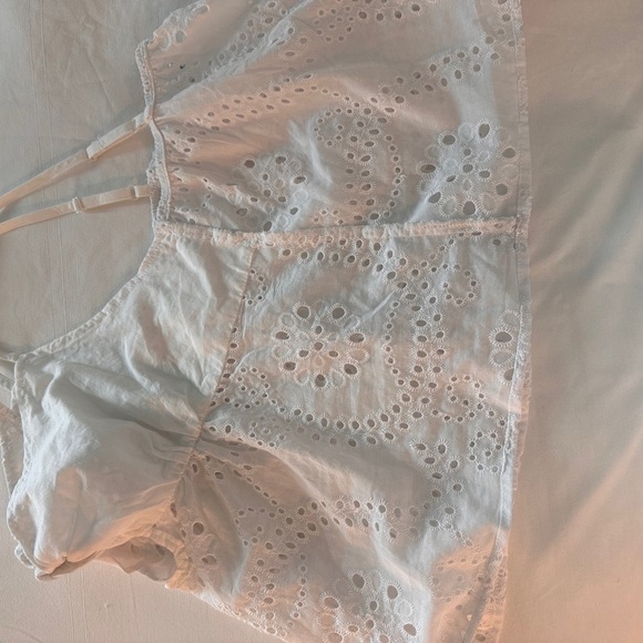 Santuary Tie Eyelet Cami in White - Picture 7 of 8